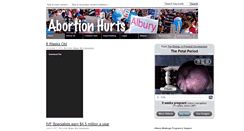 Desktop Screenshot of abortionhurtsalbury.org